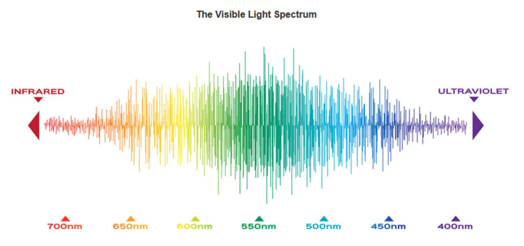 visible light spectrum