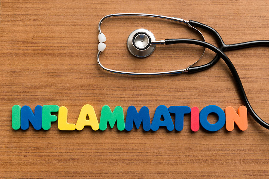 inflammation spelled out