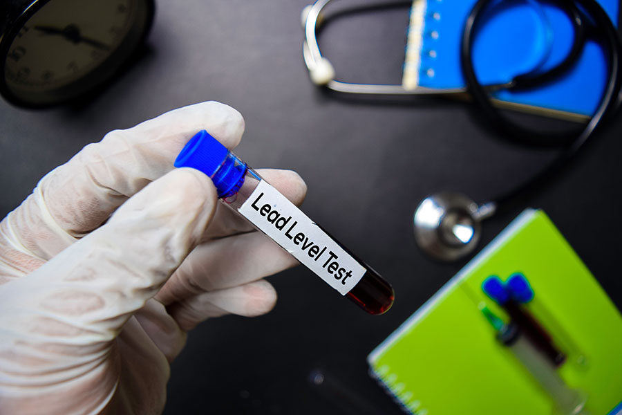 blood test for lead